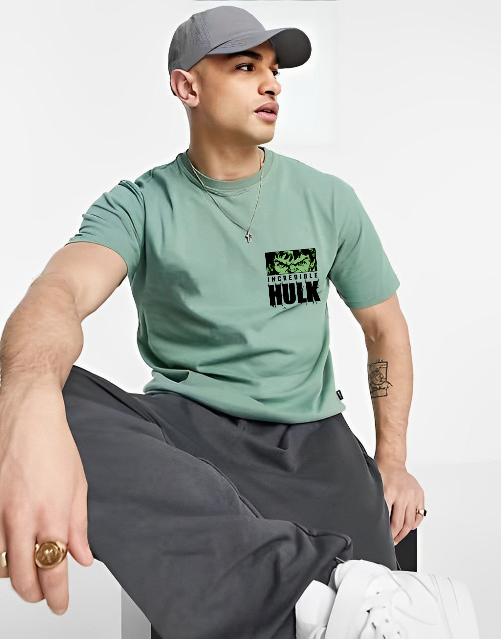 Drip Oversized Standard T's Hulk