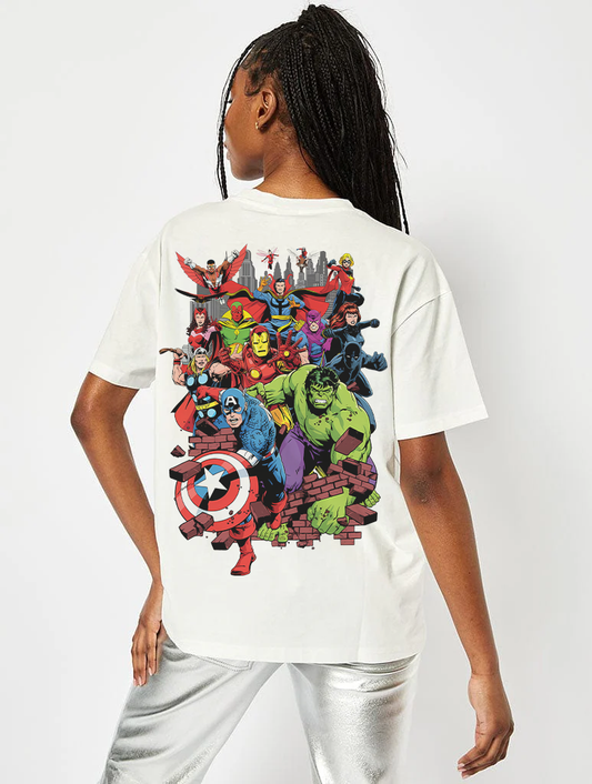 Drip Oversized Standard T's Marvel