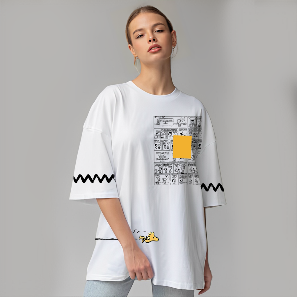 Drip Oversized Standard T's Peanut